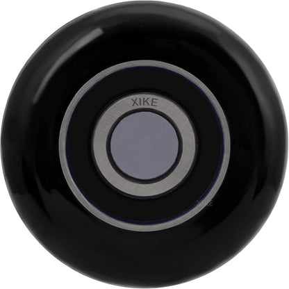 XiKe 12 Pack Black 2" Nylon Garage Door Roller 4" Stem, Quiet/Durable and High - Image 3