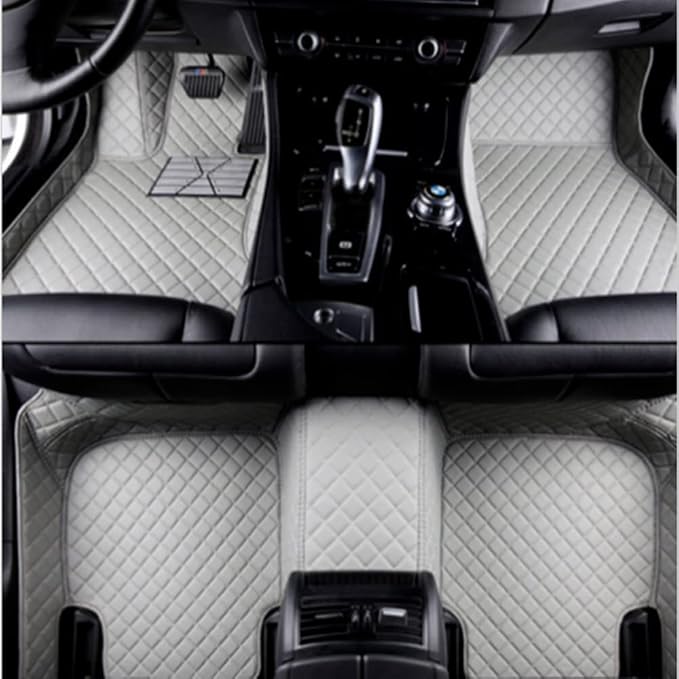 Custom All-Weather Protection Luxury Leather Floor Mats - Image 9