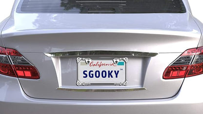 3D Chrome License Plate Frames, Pure Zinc Alloy Metal - Image 6