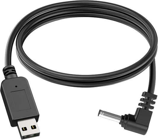 Radar Detector Cable, USB to DC3.5 Plug Cord, Replacement Radar Detectors Power by ZiBwnfuxcz