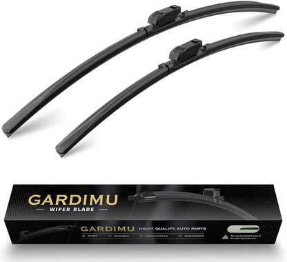 2 Pcs Front Windshield Wiper Blades, Replacement by GARDIMU