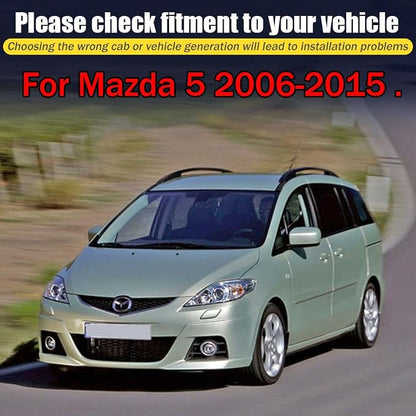Rain Guards for Mazda 5 2006-2015, Tape-on Side Window Deflectors for Mazda 5 - Image 6