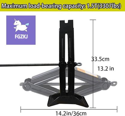 Scissor Jack for Car, Car Jack Kit - Image 2