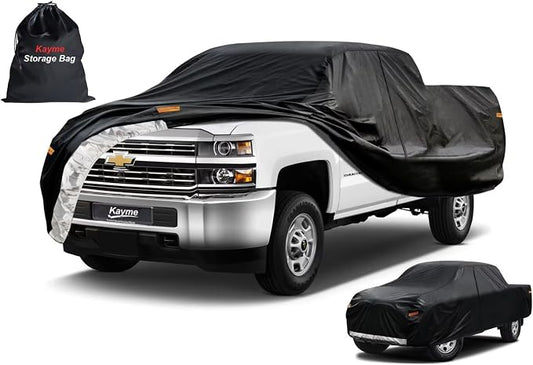 Kayme Truck Cover Custom Fit Chevrolet Silverado 2500HD Extended Cab LB. Full by kayme