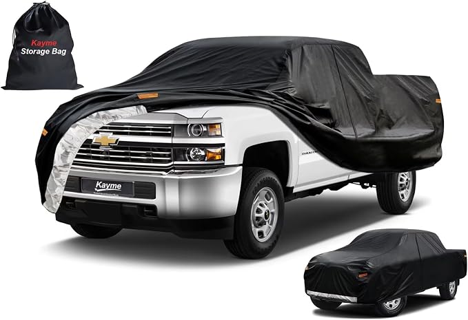Kayme Truck Cover Custom Fit Chevrolet Silverado 2500HD Regular Cab LB. Full by kayme