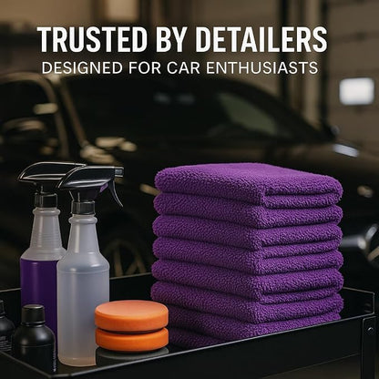 4 Pack Pak Details Edgeless Microfiber Towels - Image 8