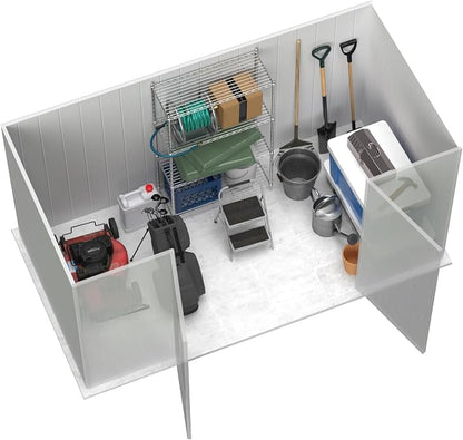 Absco Premier Storage Sheds, DIY Backyard Shed, Utility Tool Storage, Weather & - Image 4
