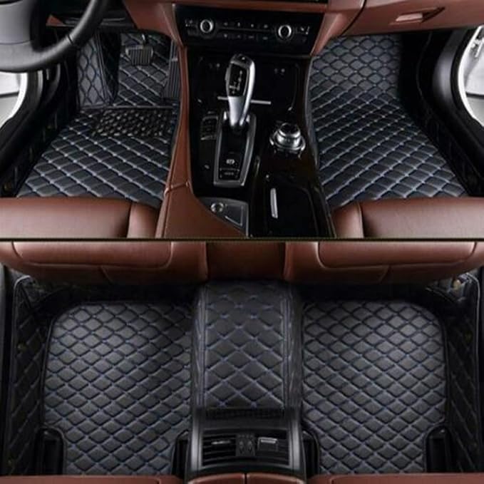 Custom All-Weather Protection Luxury Leather Floor Mats - Image 9