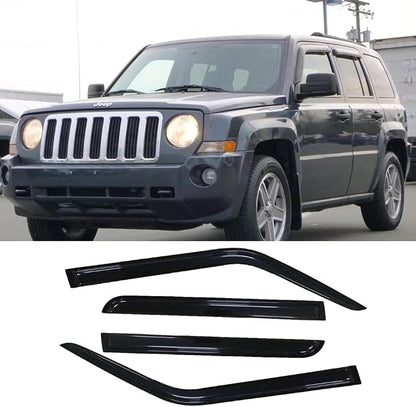 Side Window Wind Deflector, Window Visor fit by Puermto