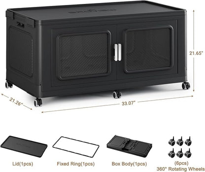 220 Qt Stackable Storage Bin - Image 2