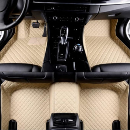 Custom All-Weather Protection Luxury Leather Floor Mats - Image 9