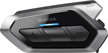 Sena 50R 3-Button Motorcycle Bluetooth Headset w/Sound by Harman Kardon by Sena