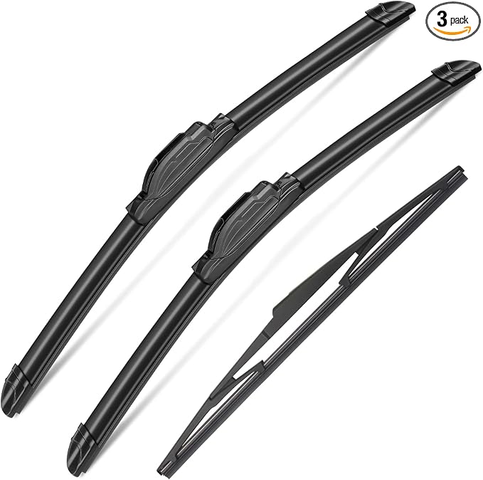 3Pcs Jeep cherokee Windshield Wipers by SCTIOANSNOemWiperBlades