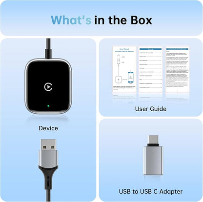 Wireless CarPlay Adapter for Apple CarPlay, Instant Connectivity, Super Mini - Image 9
