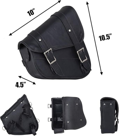 GARGOYLE BELLS Premium Naked Leather Swing Arm Bag - Image 5