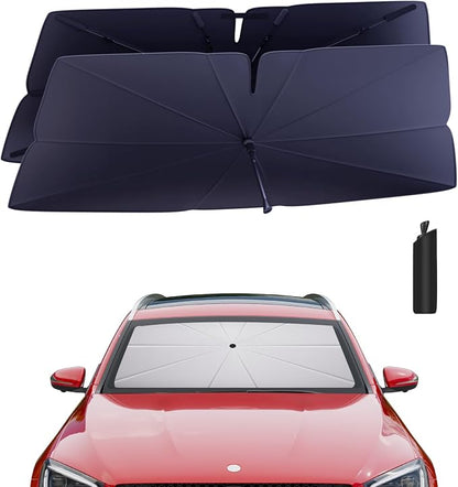 Windshield Sun Shade Umbrella Compatible by HIMUMOY