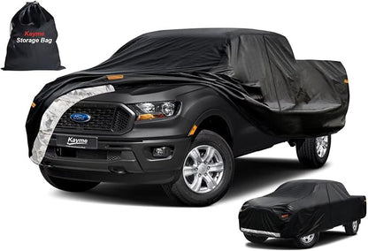 Kayme Truck Cover Custom Fit Ford Ranger Super/Extended/Regular Cab SB. Full by kayme