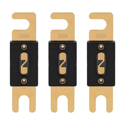 30A ANL Fuse 30 Amp Inline Blade Fuses 32V by VEXUNGA