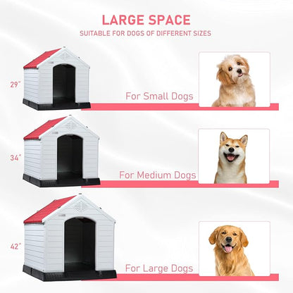 LEMBERI Durable Waterproof Plastic Dog House - Image 5