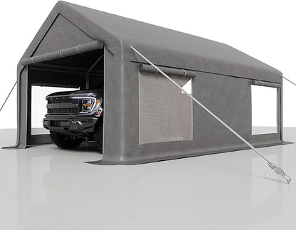 12 x 20FT Heavy Duty Carport by Curtainboro