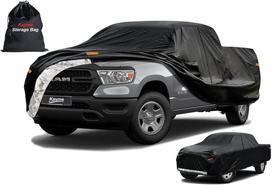 Kayme Truck Cover Custom Fit Dodge Ram 1500 Regular Cab Long Bed. Full Exterior by kayme
