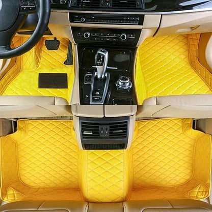Custom All-Weather Protection Luxury Leather Floor Mats - Image 8