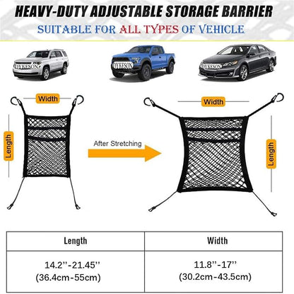 DYKESON Pet Barrier Dog Car Net Barrier - Image 6