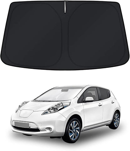 KUST Windshield Sun Shade for Nissan Leaf 2011-2017 Window Shade Sun Visor by KUST