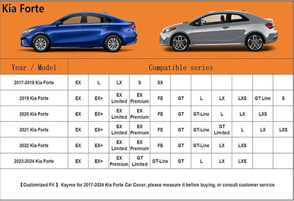 Kayme 6 Layers Car Cover Custom Fit - Image 6