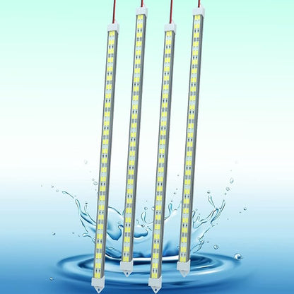 12V LED Light Bar Waterproof, 12V LED Light Strip 54 LEDs 7000K White Color by LMGYES