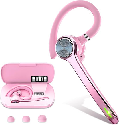 Bluetooth Headset, Wireless Bluetooth Earpiece by HEIBAS