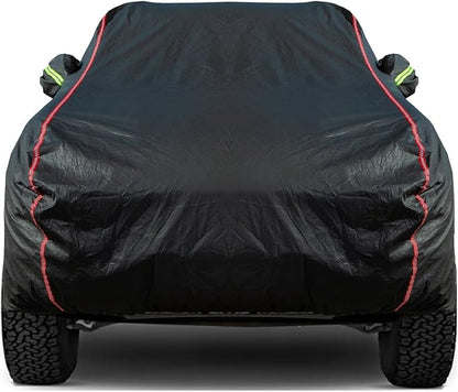 Breathable New Material, Waterproof Car Cover, Locks and Zipper Doors, by QUYDDC