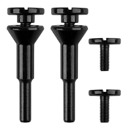 2 Pack Die Grinder Cut Off Wheel Arbor, Mounting Mandrel 3/8" & 1/4" Arbor by AOKLIT