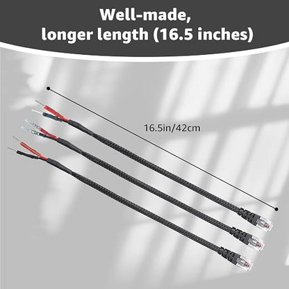 16.5" Radar Detector Hardwire Power Cord Mirror Wire Plug Tap Set - Image 4