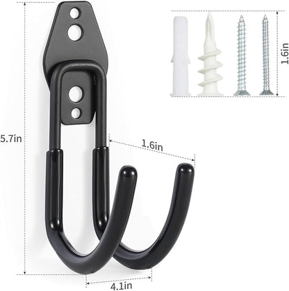 Garage Hanging Hooks Wall Mount, Garage Tool Storage Hooks, Wall Hangers - Image 2