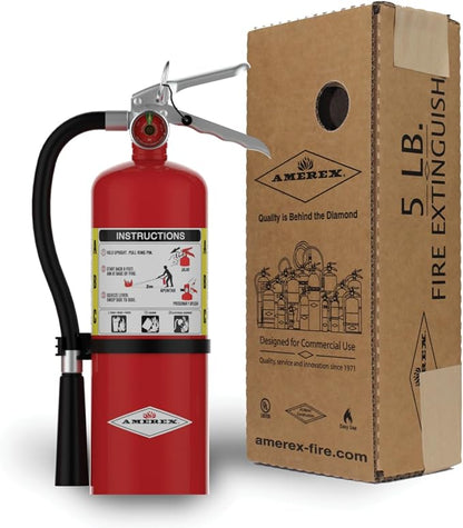 Amerex B500, 5lb ABC Dry Chemical Fire Extinguisher - Image 2