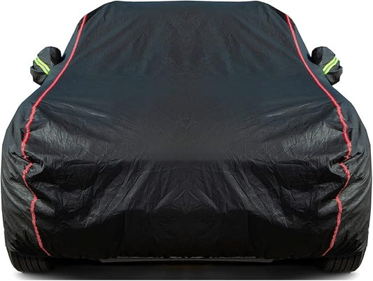 Breathable New Material, Waterproof Car Cover, Locks and Zipper Doors, by QUYDDC