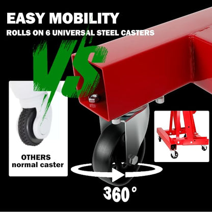 5000LBS Folding Hydraulic Engine Hoist - Image 5