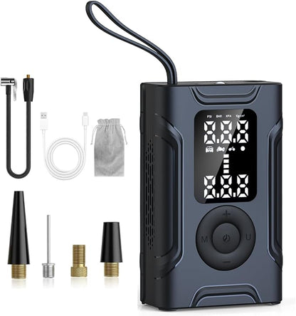 Tire Inflator Portable Air Compressor, Air Pump - Image 8