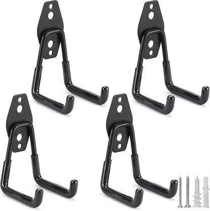 4 Pack Heavy Duty Garage Hooks Storage Organizer Wall Mount Power and Garden by LUPYJI