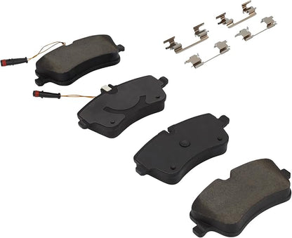 Premium Semi-Metallic Front Brake Pads Compatible - Image 2