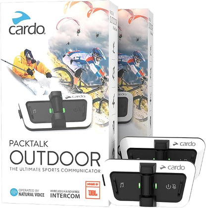 Cardo Packtalk Outdoor Helmet Communication System by CardoSystems