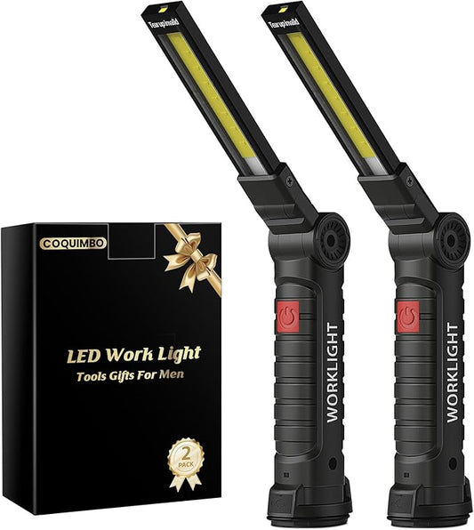 Coquimbo Tool Gifts for Men Dad Him Husband, Rechargeable LED Work Light BBQ by Coquimbo