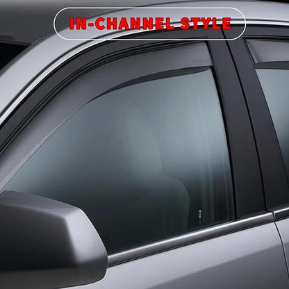 4pcs in Channel Rain Guards Fit - Image 3