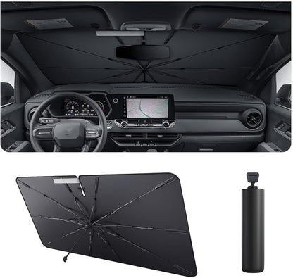2025 Upgrade Car Windshield Sun Shade Windshield Sunshade Umbrella Protect Car by LUWU