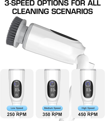Shower Scrubber, Electric Spin Scrubber - Image 3