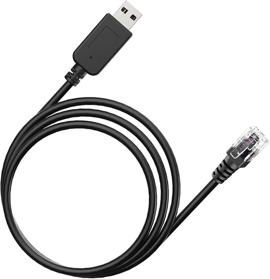 Radar Detector Cord, USB to RJ11 Cable, RJ11 Plug Power Cable, by Plozoe