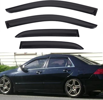 Set of 4 Window Rain Guard Compatible by LQQDP