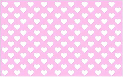 Car Rear Tail Light Lamp Stickers, Hollow Heart Pattern Sticker, Waterproof by Unknown