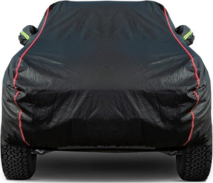 Breathable New Material, Waterproof Car Cover, Locks and Zipper Doors, by QUYDDC
